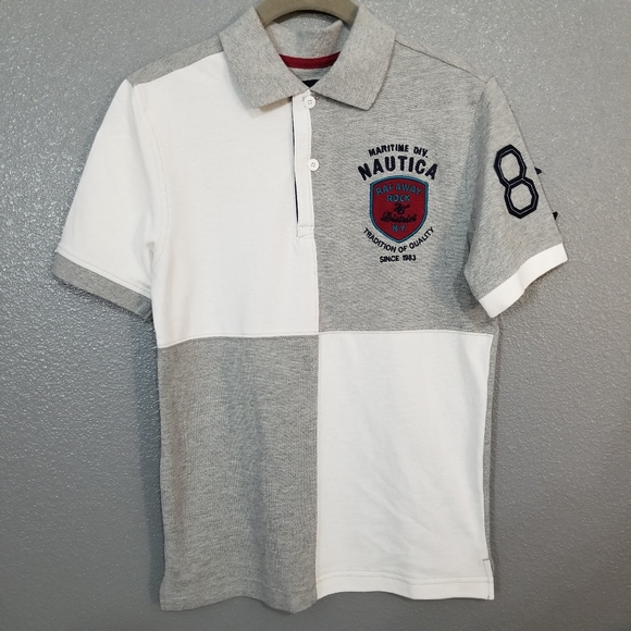 Nautica Other - Nautica Polo Shirt Boys Medium 10/12
